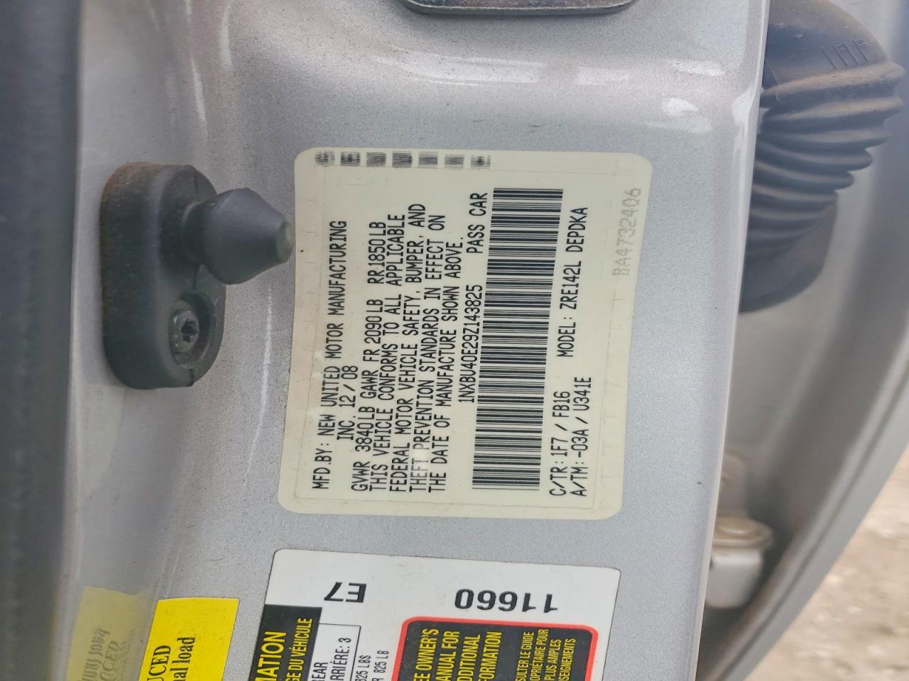 Toyota Corolla Le