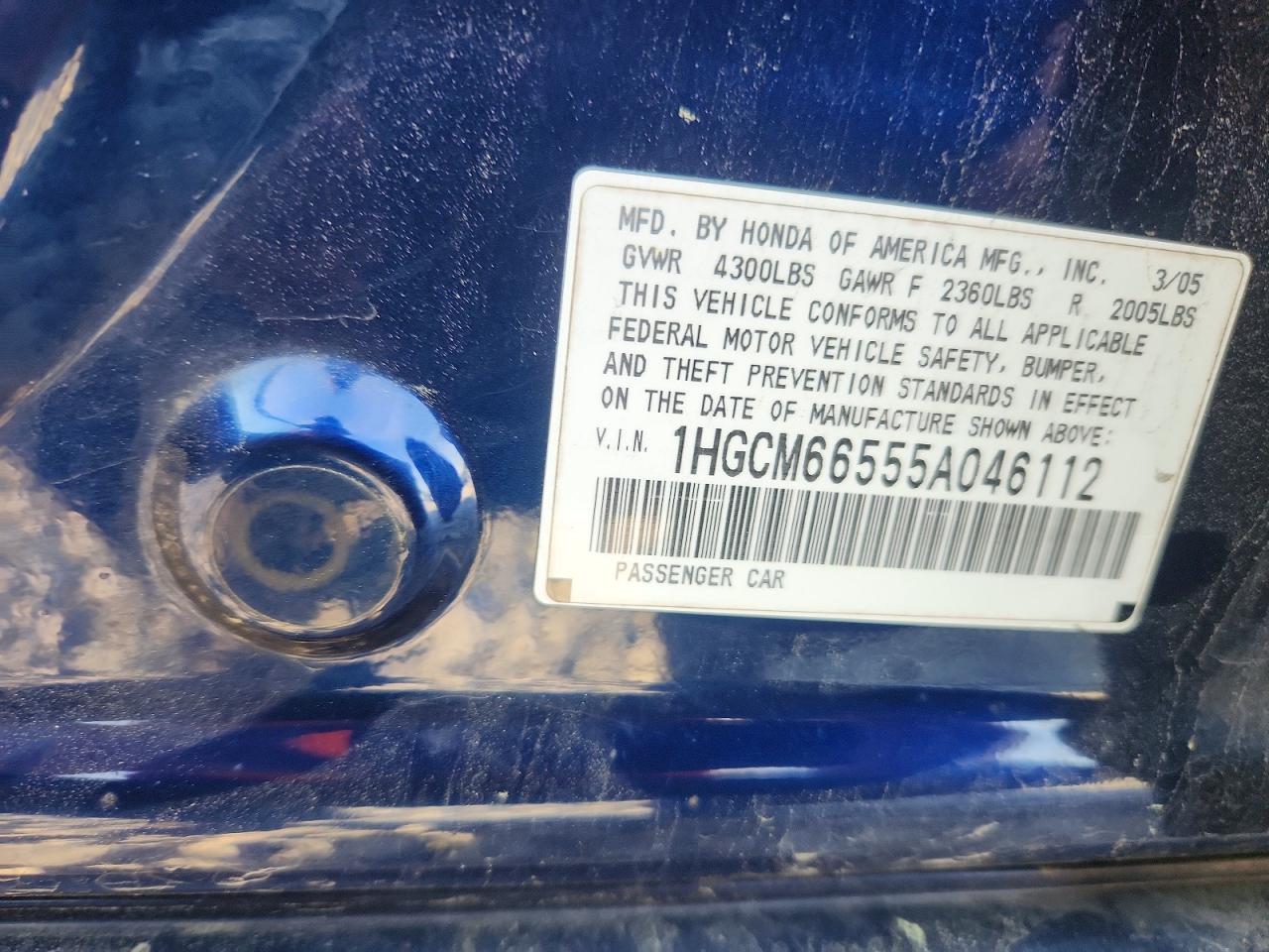 Honda Accord Ex