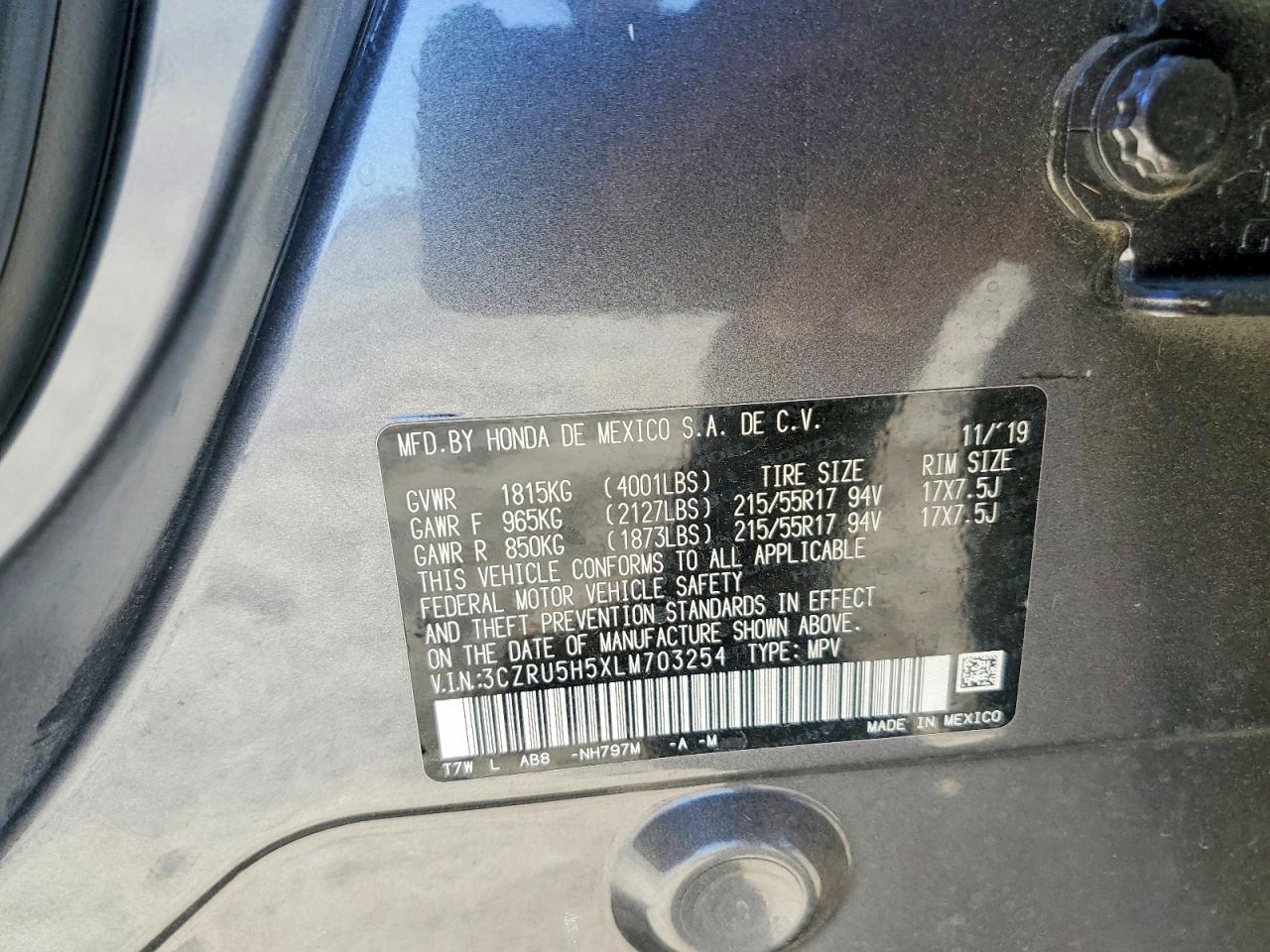 Honda HR-V Ex