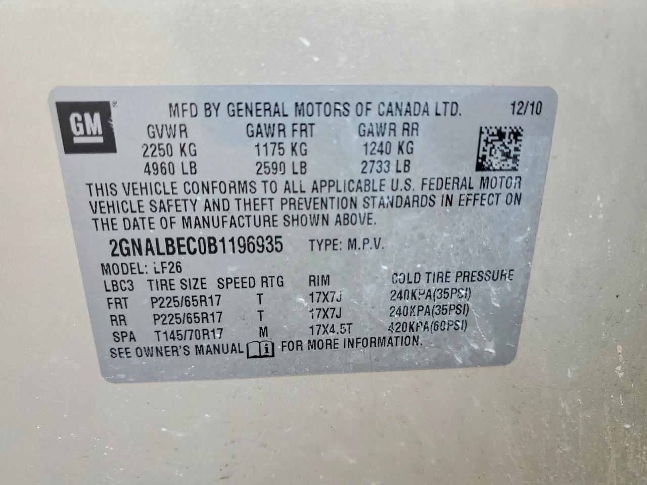 Chevrolet Equinox Ls