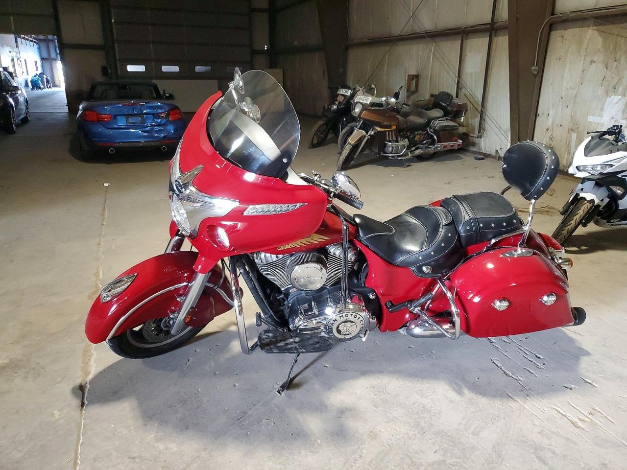 Salvage Indian Motorcycle Co. Motorcycle Image