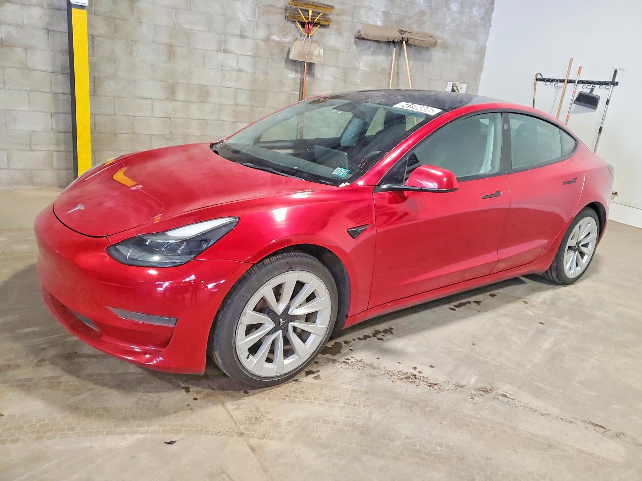 Salvage Tesla Model 3 Image