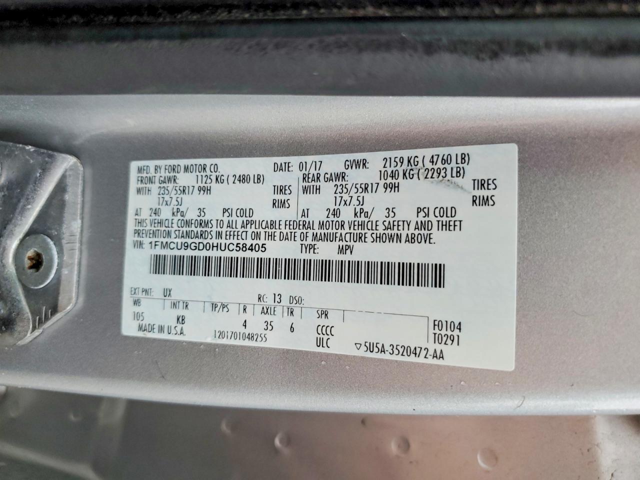 Ford Escape Se
