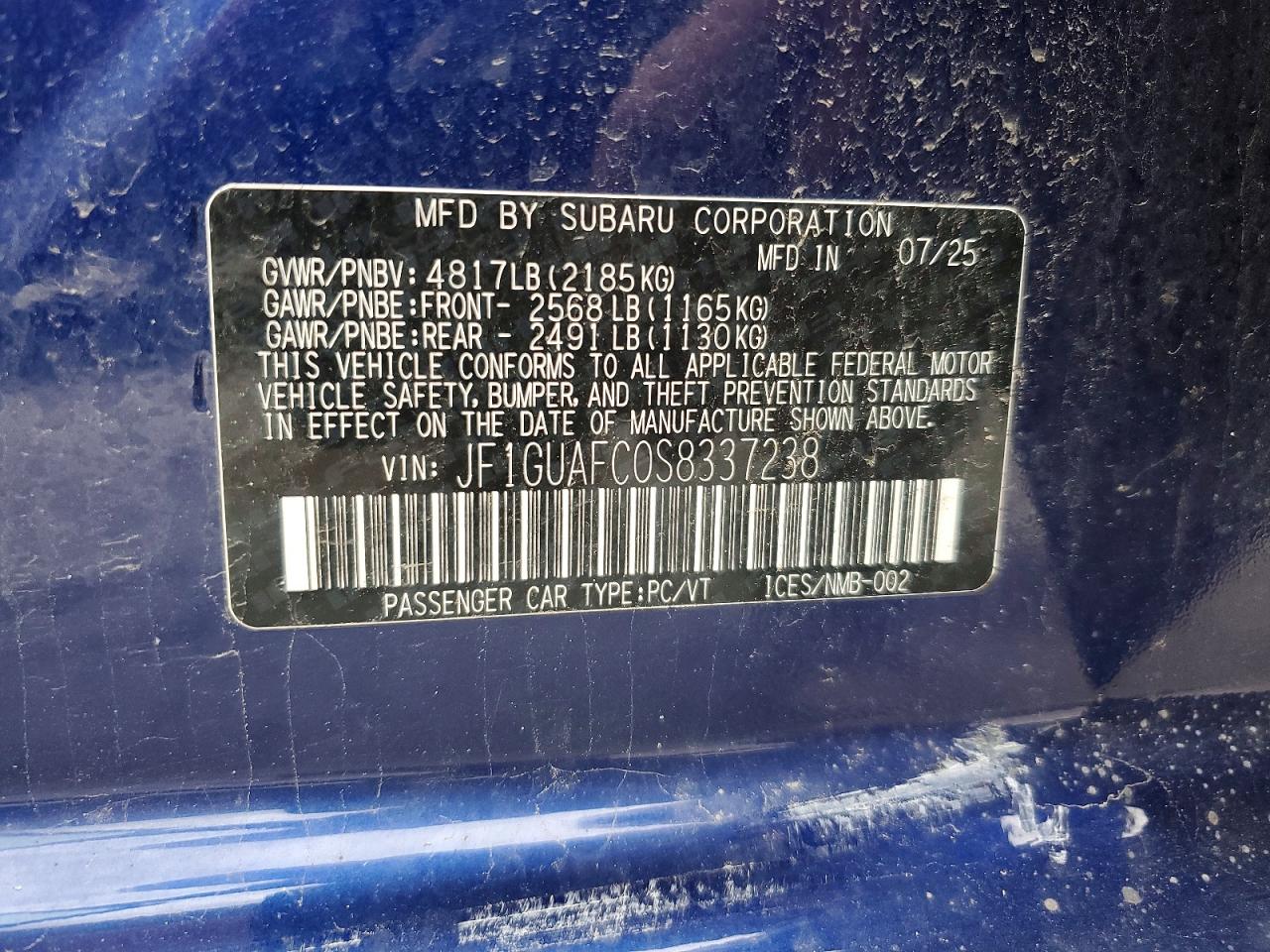 Subaru Impreza Sport