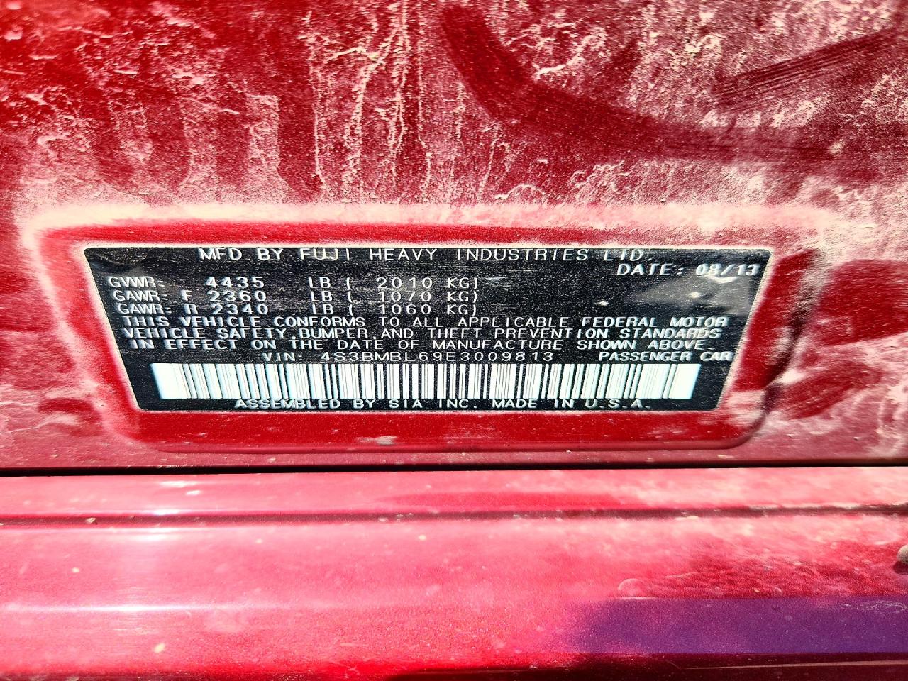 Subaru Legacy 2.5i Limited