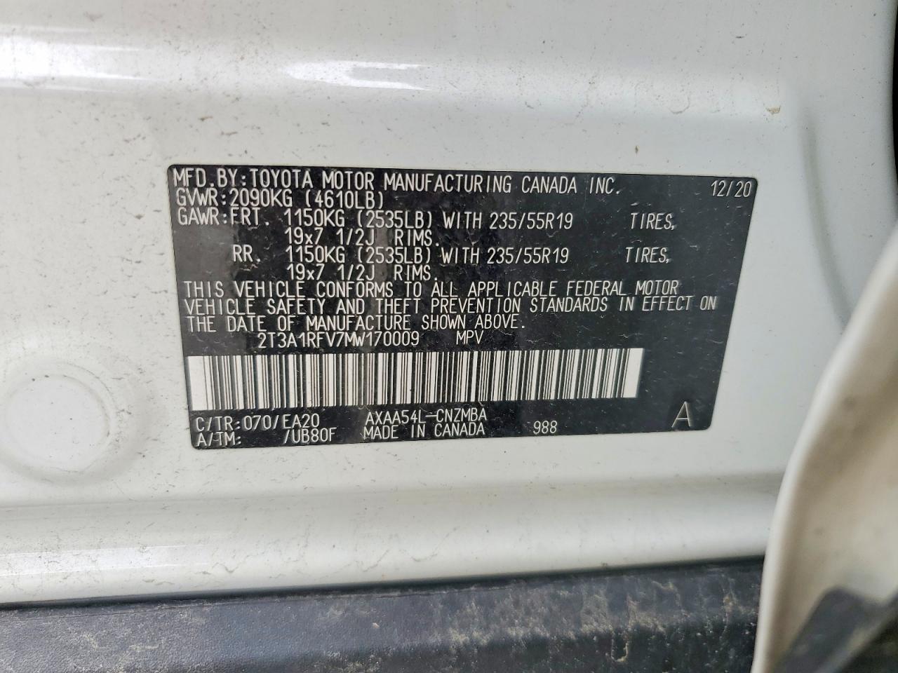 Toyota RAV4 Xle Premium