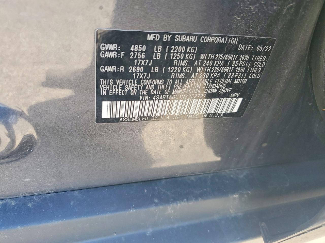 Subaru Outback Premium