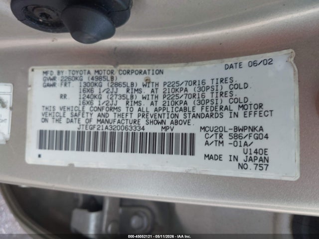 Toyota Highlander V6