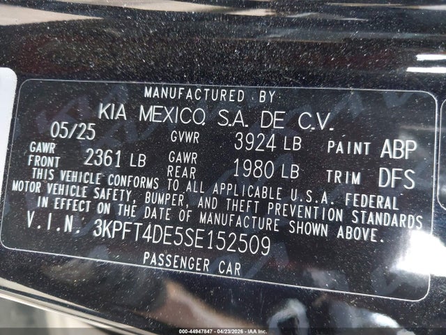 Kia K4 Lxs