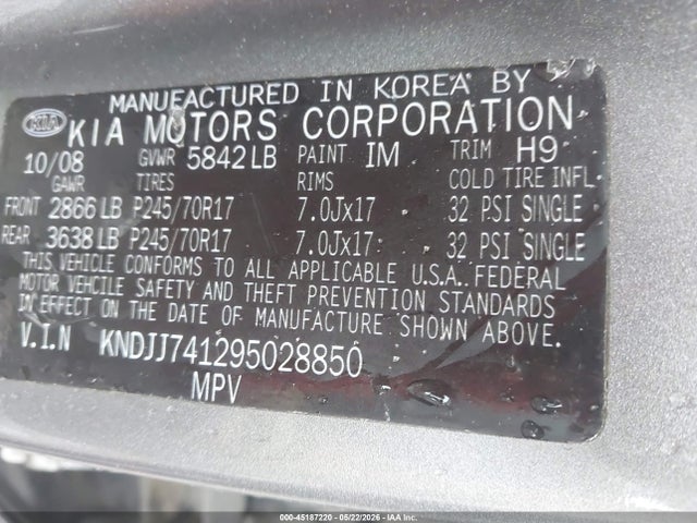 Kia Borrego Ex V6