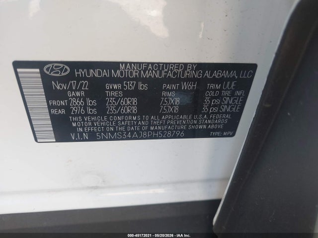 Hyundai SANTA FE Sel