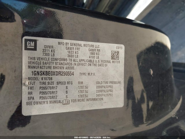 Chevrolet Tahoe Lt
