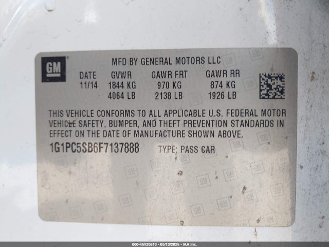 Chevrolet Cruze 1lt Auto