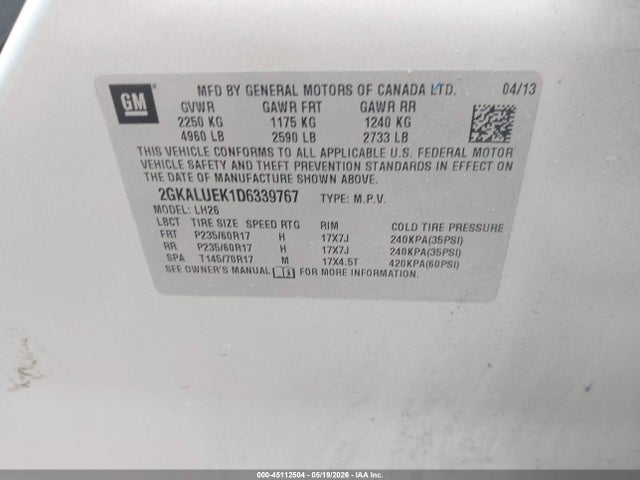 GMC Terrain Slt-1