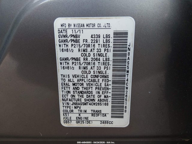 Nissan Rogue S