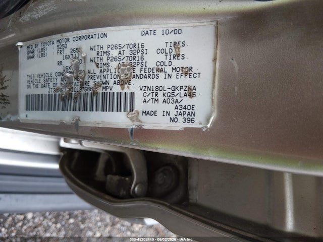 Toyota 4Runner Limited V6