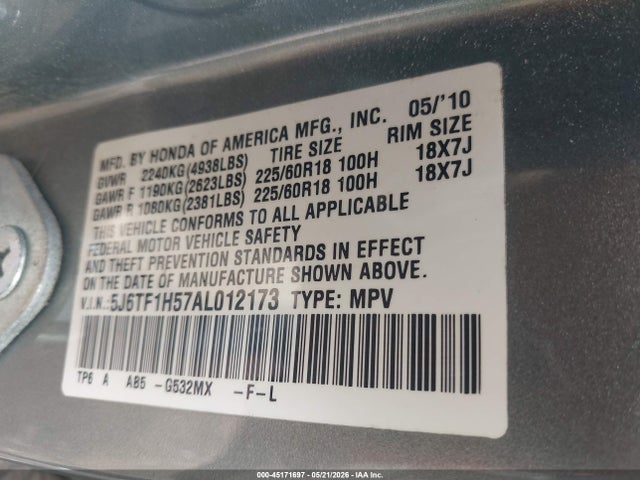 Honda Accord Ex-l