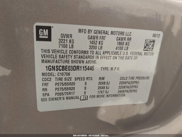 Chevrolet Tahoe Lt