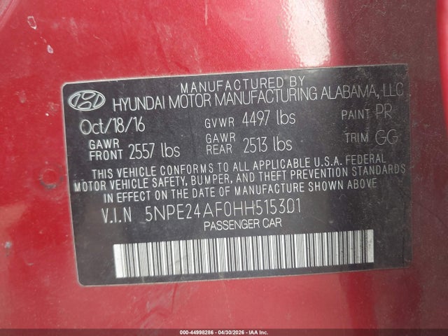 Hyundai SONATA