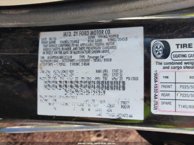Ford Fusion Sel