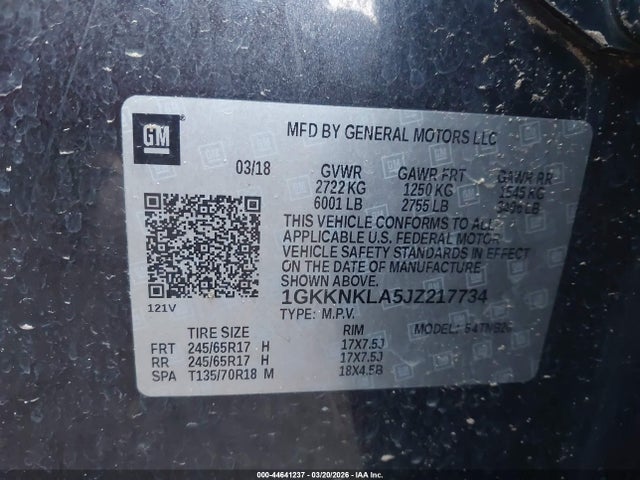 GMC Acadia Sle-1