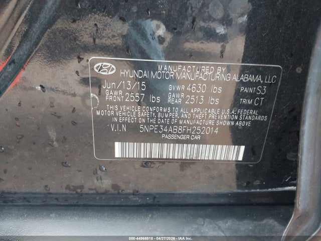 Hyundai SONATA Limited 2.0t