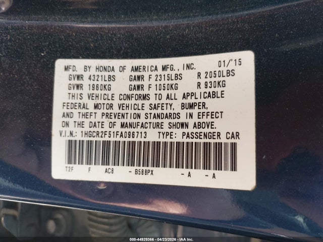 Honda Accord Sport