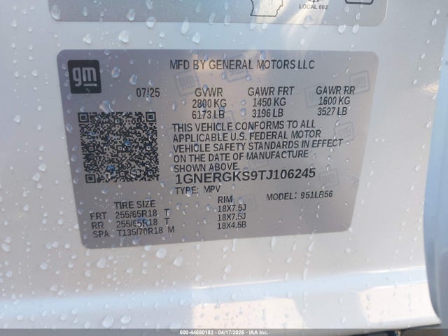 Chevrolet Traverse Fwd Lt