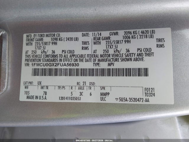 Ford Escape Se