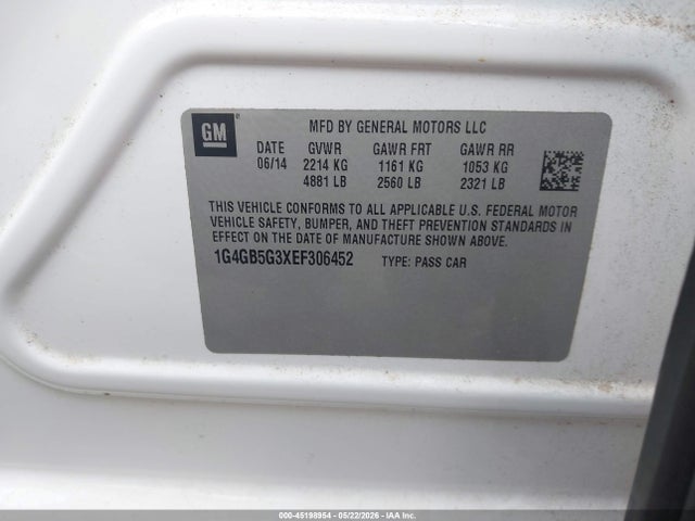 Buick LaCrosse Leather Group