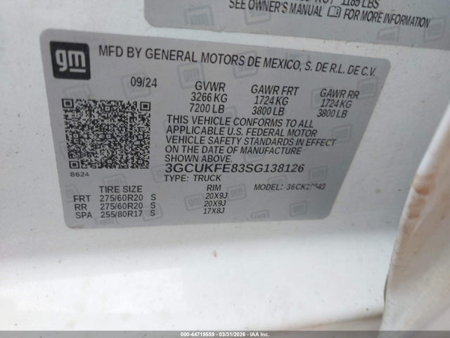 Chevrolet Silverado 1500 4wd  Short Bed Lt Trail Boss