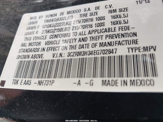 Honda CR-V Lx