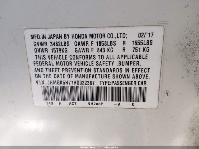 Honda Fit Ex