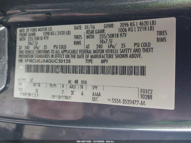 Ford Escape Titanium