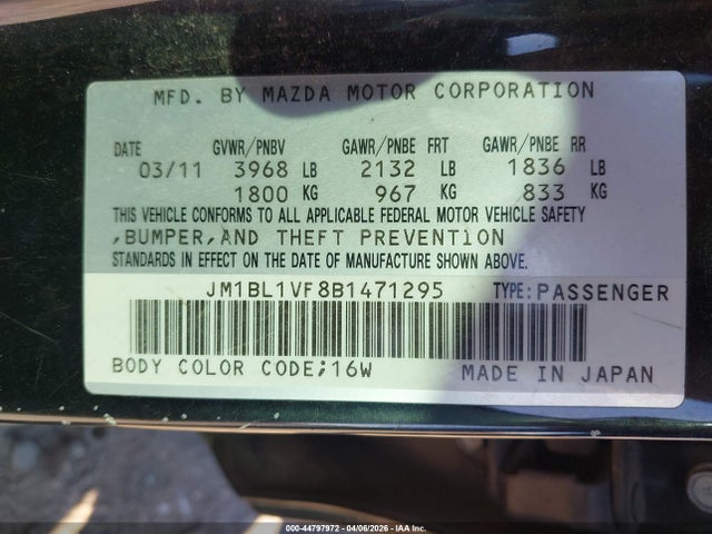Mazda Mazda3 I Touring