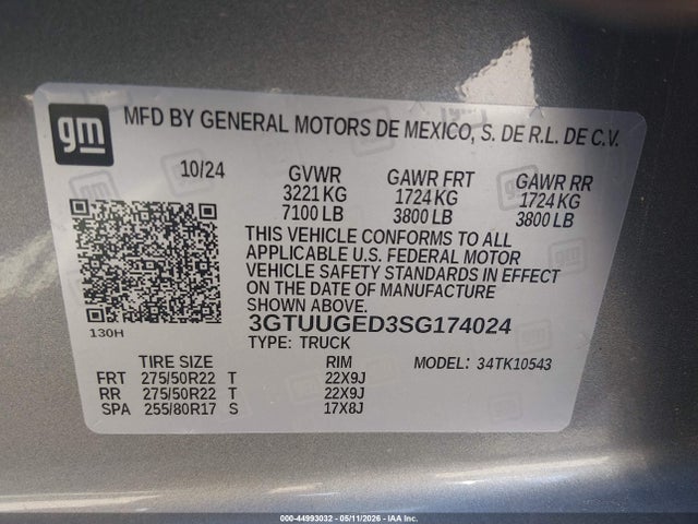GMC Sierra 1500 4wd  Short Box Denali