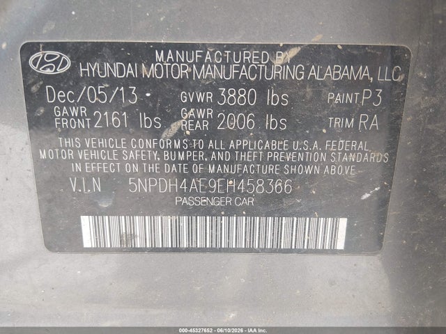 Hyundai ELANTRA Se