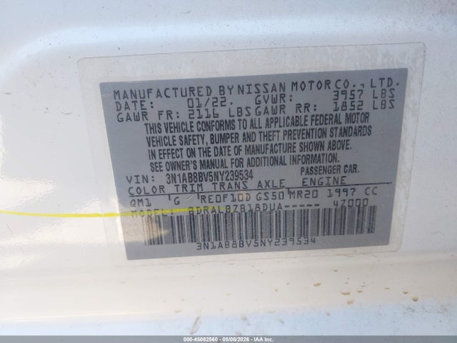 Nissan Sentra S Xtronic Cvt