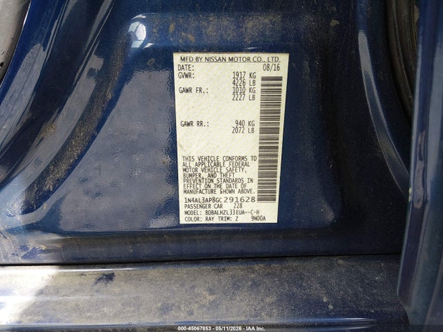 Nissan Altima 2.5 Sr