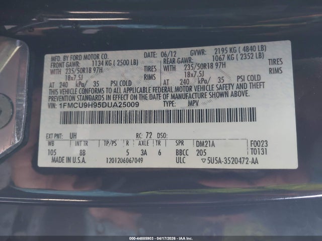 Ford Escape Sel