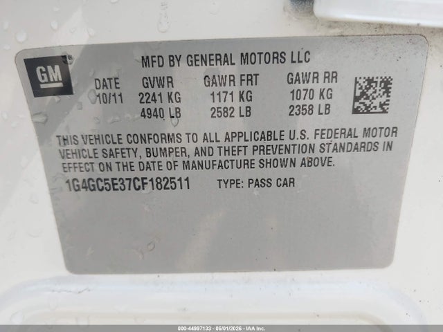Buick LaCrosse Leather Group