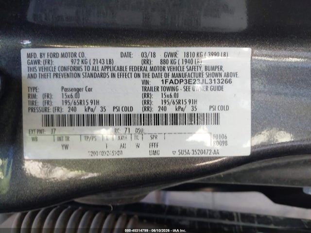 Ford Focus S