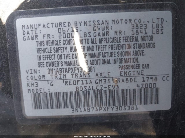 Nissan Sentra S
