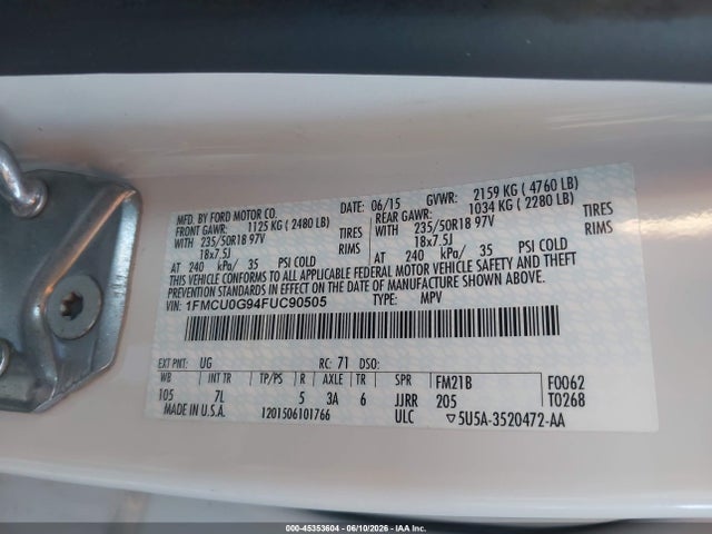 Ford Escape Se