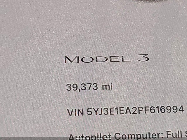 Tesla Model 3 Rear-wheel Drive