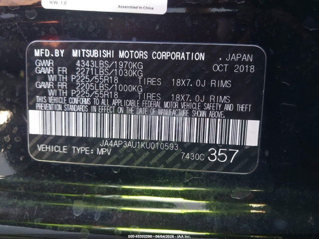 Mitsubishi Outlander 2.0 Es