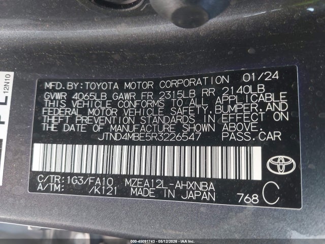 Toyota Corolla Se