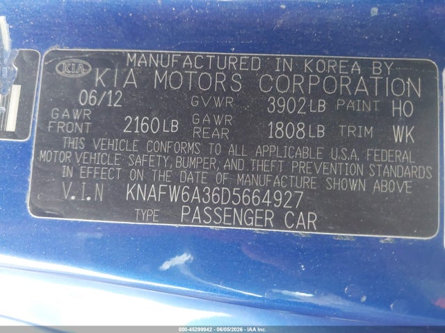 Kia Forte Sx