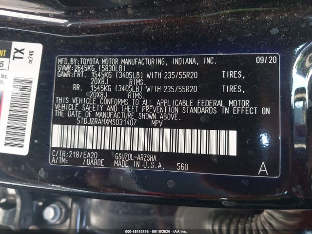 Toyota Highlander Xse