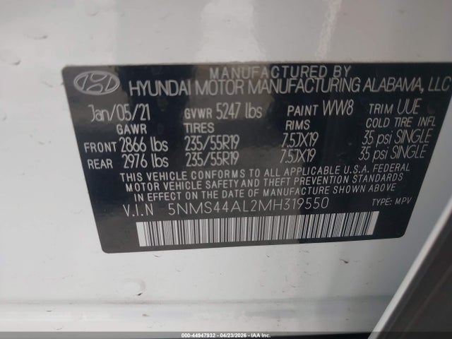 Hyundai SANTA FE Limited